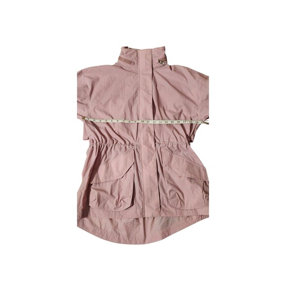 Varley Nellie Mauve Mist Windbreaker Womens XS Relaxed Fit Zip Away Hood Spring - Picture 8 of 10